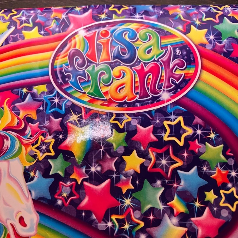 Lisa Frank Super Coloring Activity Pad Unicorn Rainbow Stars Bendon Kids Art Fun